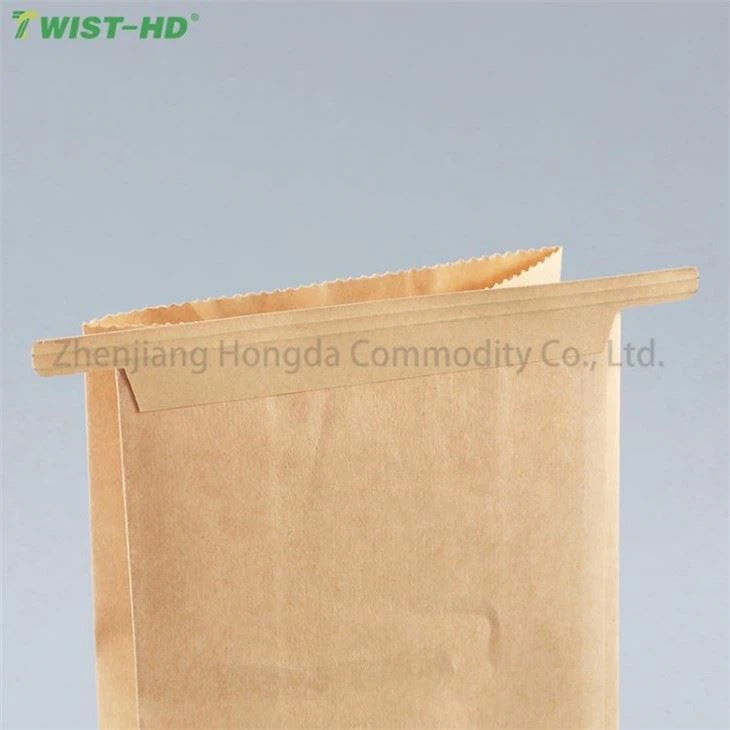 Craft Paper Bread Bags Double-sided Adhesive Seals